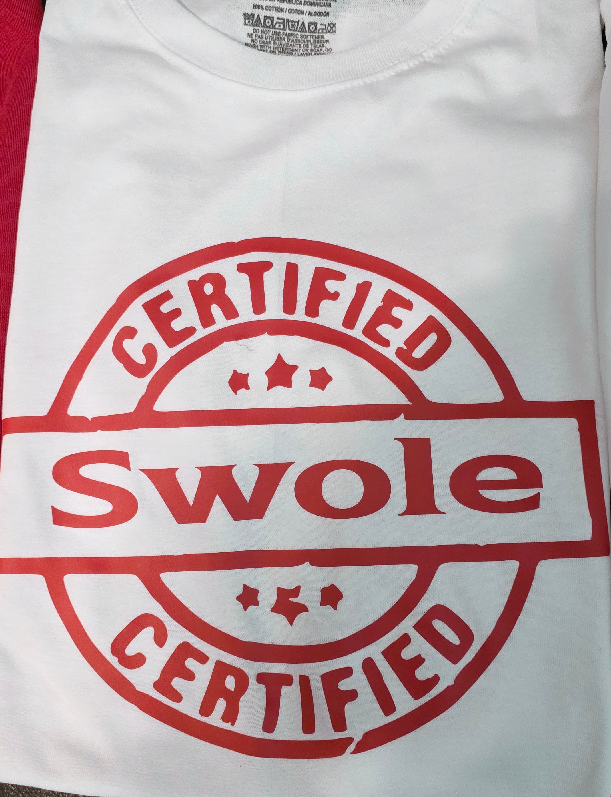 Certified Swole Black with Gold