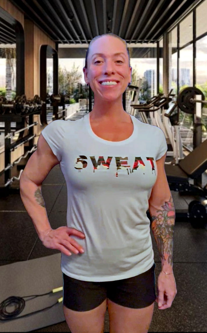 Cap Sleeve White T-shirt